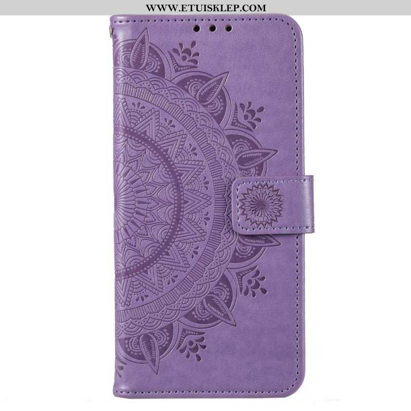 Etui Na Telefon Pokrowce do Moto G73 5G Mandala Słońca